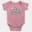 Moona Thotadhu Yaaru Short Sleeve Baby Onesie in Pink Color